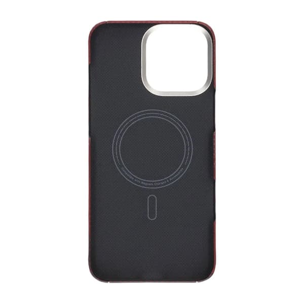 Kevlar Woven Magnetic Case - iPhone 16 Pro Max River Red