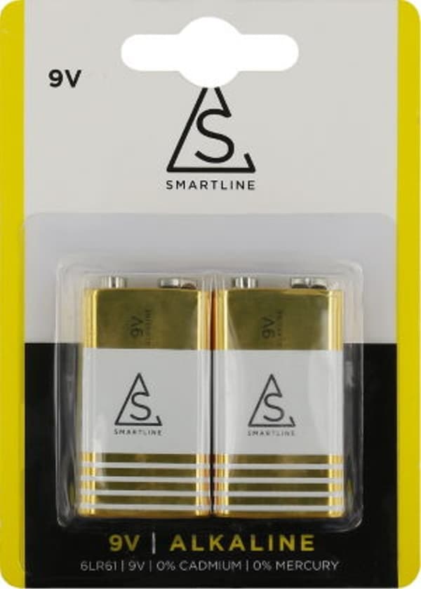 9V Smartline Alkali