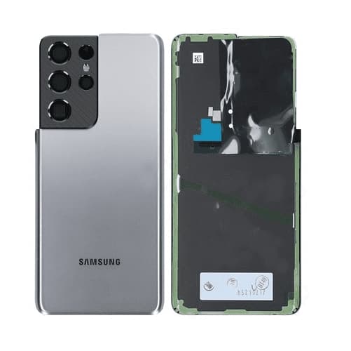 Samsung Galaxy S21 Ultra Bagside Med Tape - Phantom Titanium