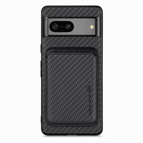 Google Pixel 7A 5G etui med kortholder - Sort