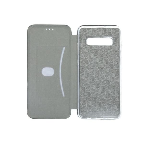 Galaxy S10 Plus SM-G975F Flip Stand Læder Pung Etui - Sort
