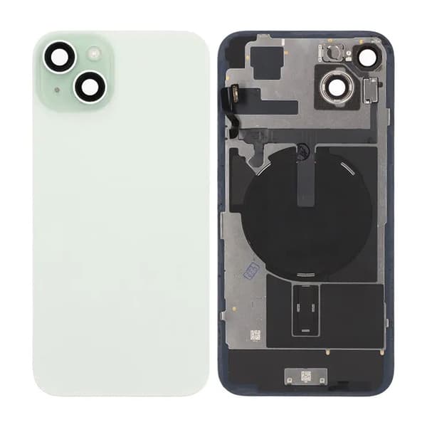iPhone 15 Plus Bagglas Komplet OEM - Grøn