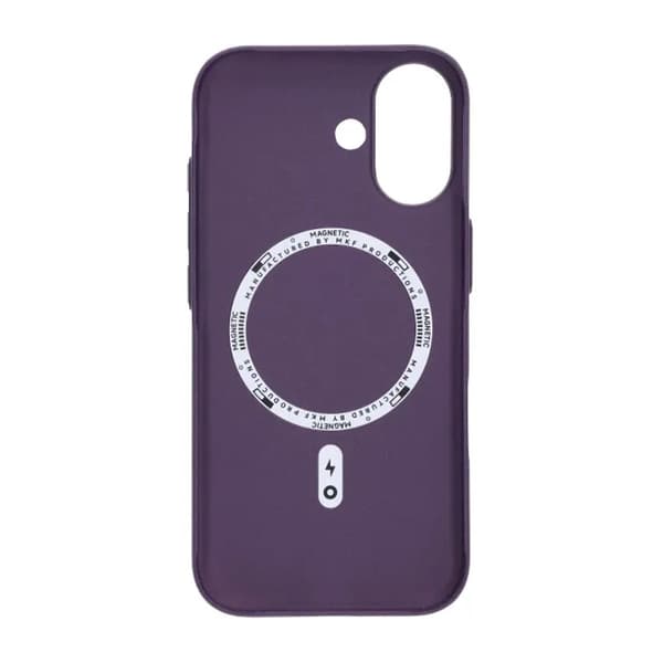 Corrugated Rock Sand Magnetic Case - iPhone 17 Purple