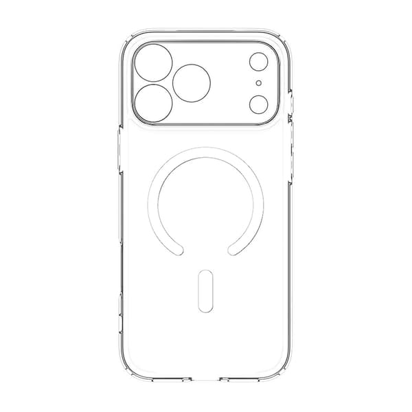 iPhone 17 Pro Max -kotelo - Magsafe Rvelon Läpinäkyvä