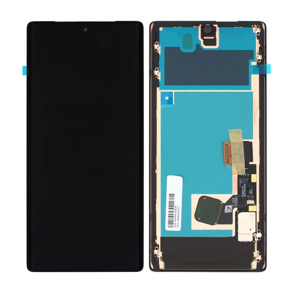 Google Pixel 6 Pro Skärm med LCD Display Original - Svart