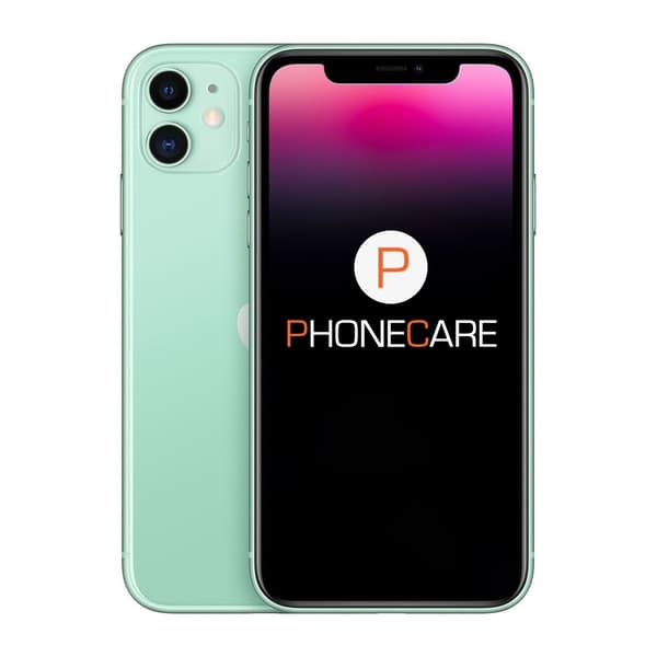 Brugt iPhone 11 128GB Grøn - God stand