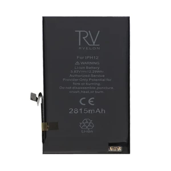 iPhone 12 Batteri 2815mAh Rvelon