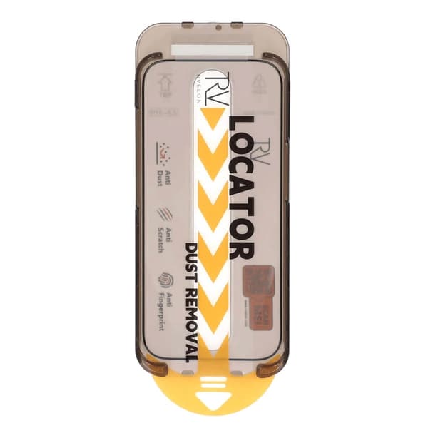 Näytönsuoja iPhone 16 Pro Maxille – 3D-karkaistu lasi musta RV Bulk For Frame