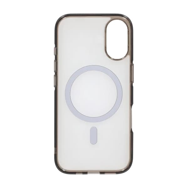 Mobilcover TPU Magsafe til iPhone 17 - Sort Transparent
