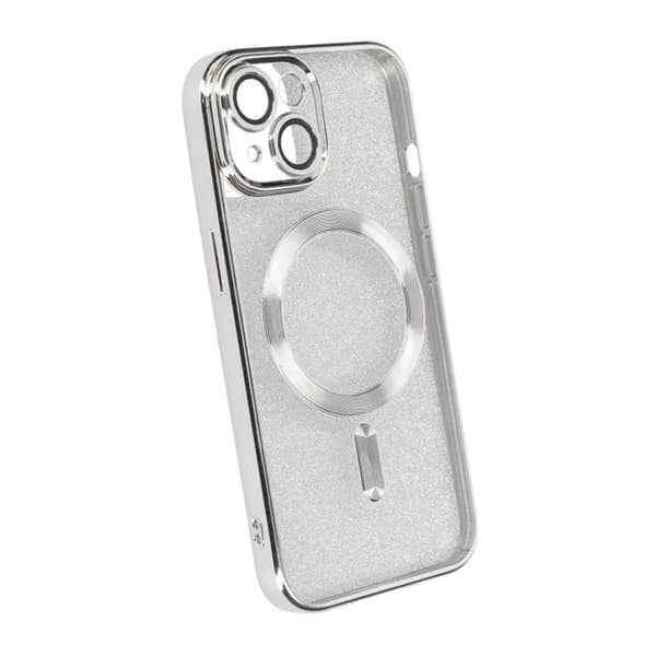 Luxury Mobilskal med Magsafe iPhone 13 - Silver