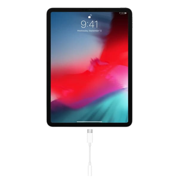 Applen USB-C–3,5 mm:n adapteri