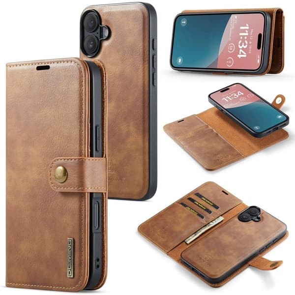 DG.MING iPhone 16 cover - Brun