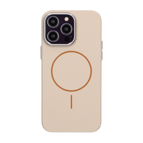 iPhone 14 Pro Max Carbon Cover - Guld