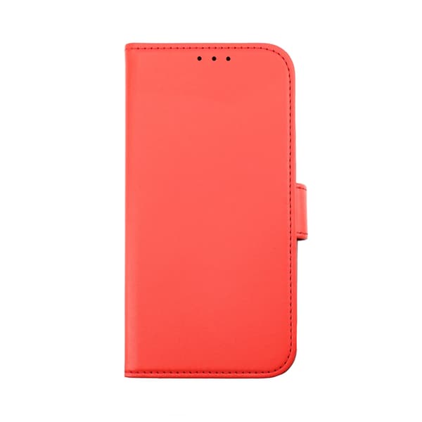 iPhone 14 Plus Plånboksfodral Magnet Rvelon - Röd