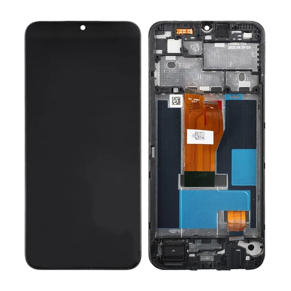 Realme C33 Skärm med LCD Display & Ram Original - Svart
