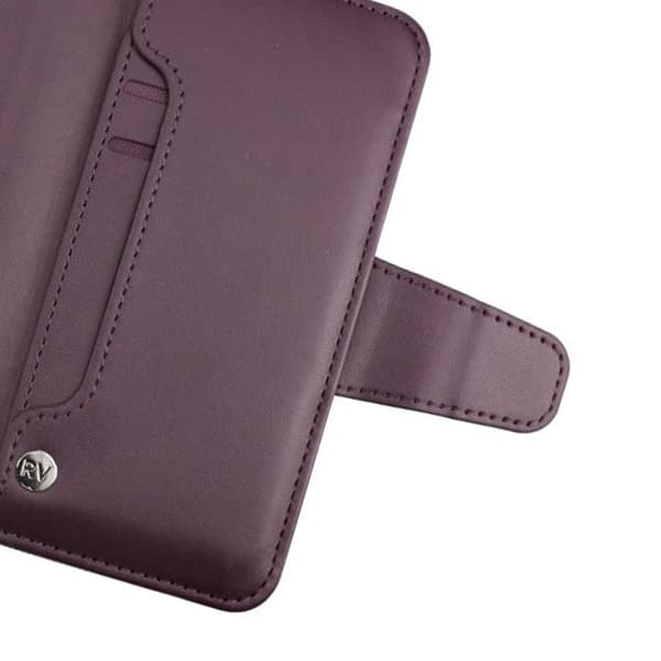 iPhone 11 Plånboksfodral Rvelon - Mörklila