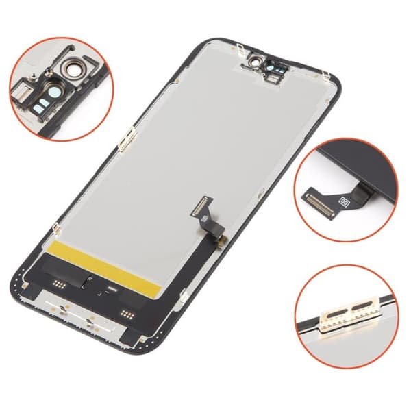 iPhone 15 Plus Soft OLED Display High Quality Black(DD brand) have diagnostic pass