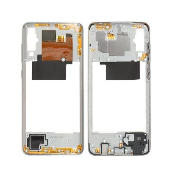 Samsung Galaxy A70 Mellemramme - Hvid