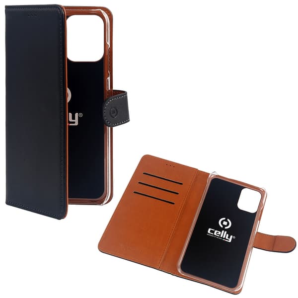 Celly Wallet Case til iPhone 13 - Sort