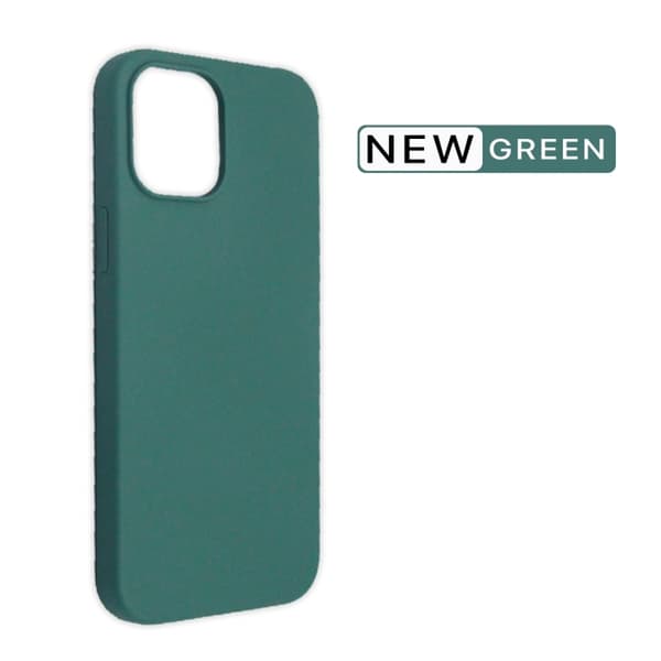 iPhone 12 Pro Max Soft Silikon Skal Hög kvalité - Grön