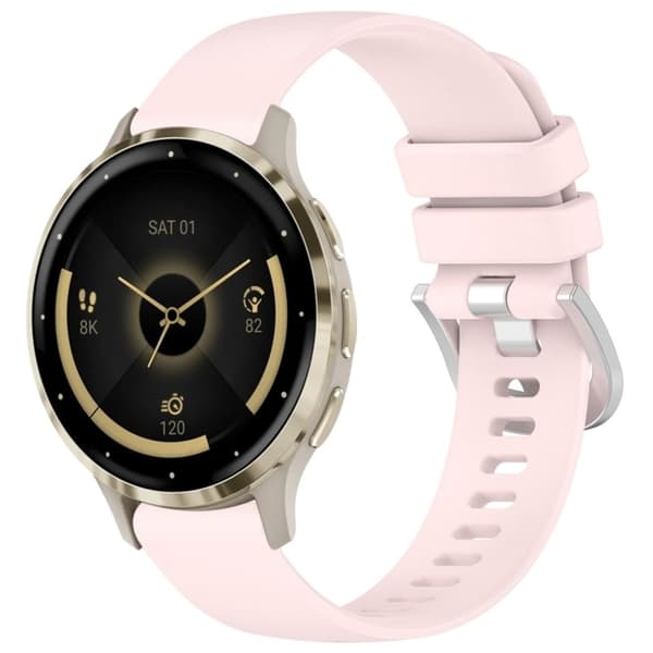 Garmin Venu 3S Silikon Klockarmband - Rosa