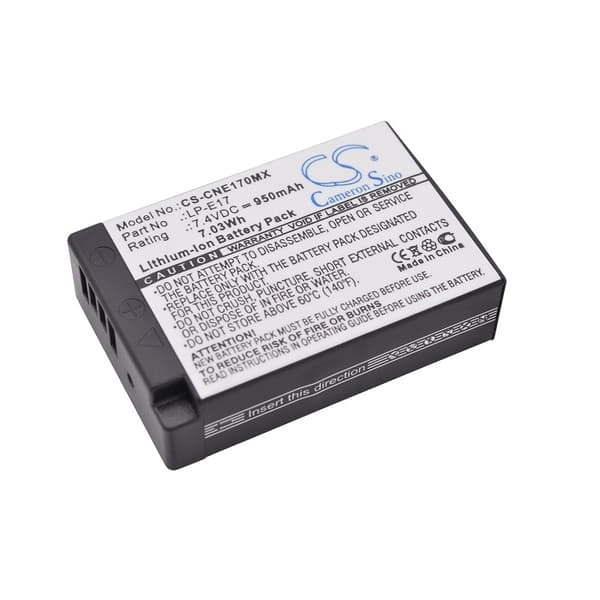 Akku Canon LP-E17 -akulle