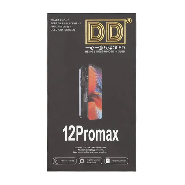 iPhone 12 Pro Max Skärm med Hard OLED Display - DD