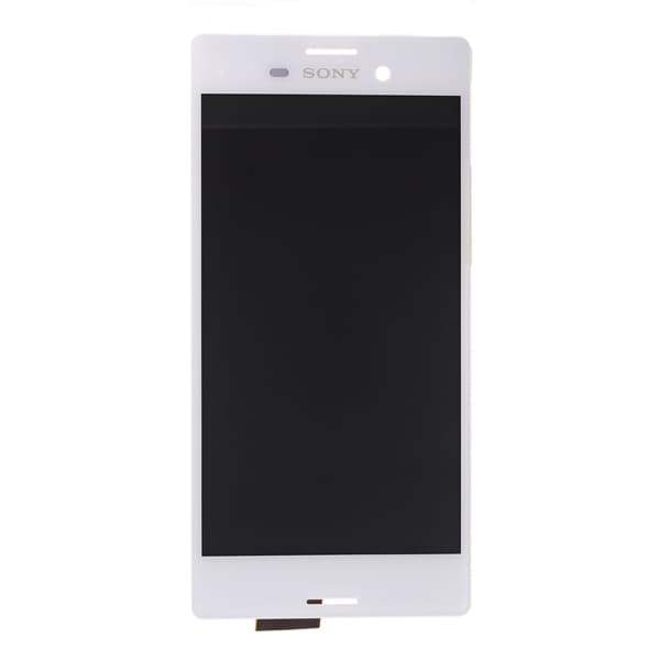 Sony Xperia M4 Aqua Skärm/Display - Vit