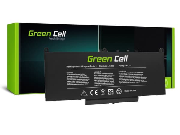 Green Cell J60J5 Batteri för Dell Latitude E7270 E7470 Optimerad Effekt