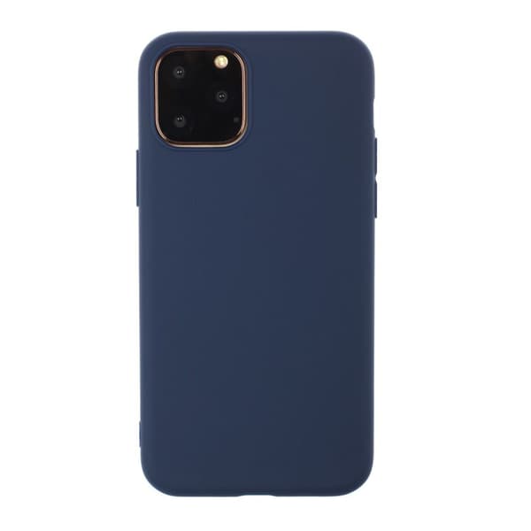 Mat iPhone 11 cover - Mørkeblå