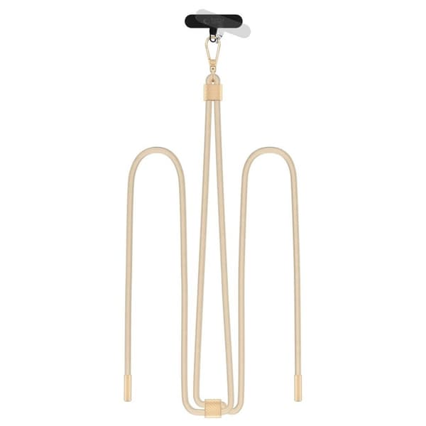 Tech-Protect C2S Crossbody Telefonrem – Beige