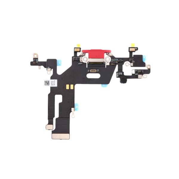 iPhone 11 Opladerport Rød