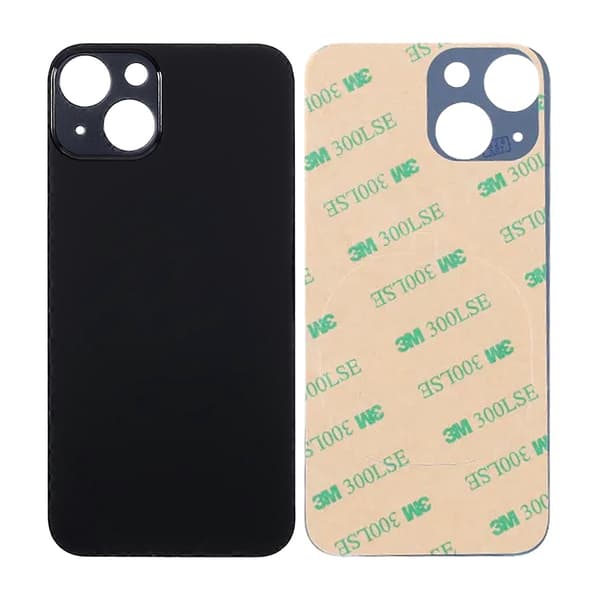 iPhone 13 Mini takalasi teipillä - Musta