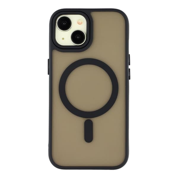 iPhone 15 Plus Cover med MagSafe - Sort