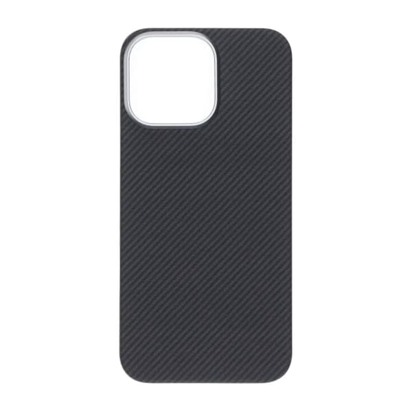 Kevlar Magsafe cover til iPhone 16 Pro Max - Sort med striber