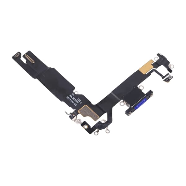iPhone 16 Opladningsstik Flexkabel Original - Blå