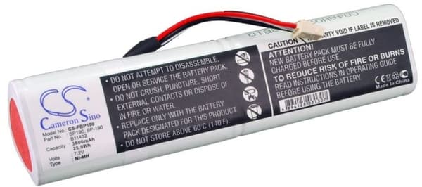 Batteri til Fluke 192B osv.