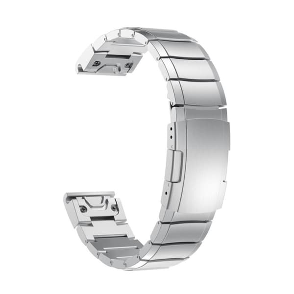 Garmin Enduro 3 Titanium Alloy Quick Release Urrem - Sølv