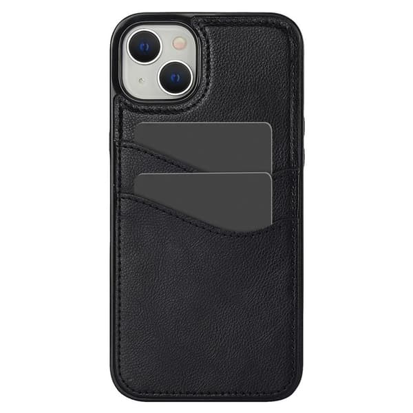 iPhone 13 mini Cover med Kortholder – Sort