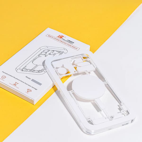 Form til adskillelse af lasermaskine bagside til iPhone 12 Pro Max