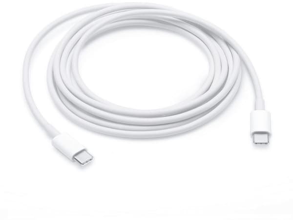 Apple USB-C til USB-C ladekabel, 2 m - Hvid