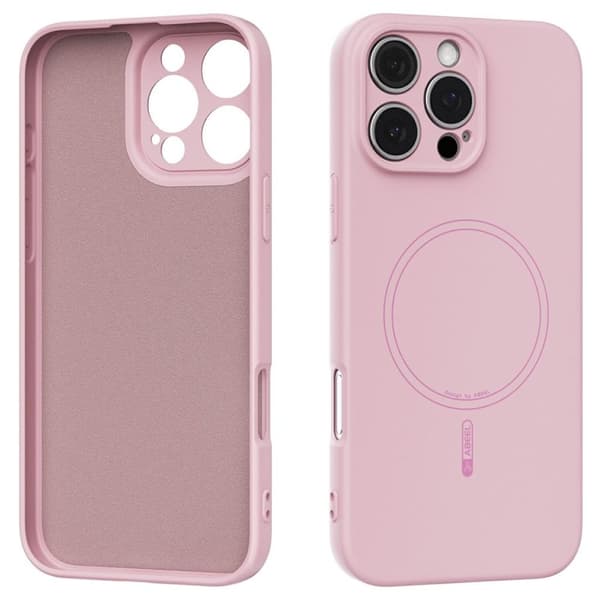 ABEEL iPhone 16 Pro Max Cover MagSafe-kompatibel - Pink