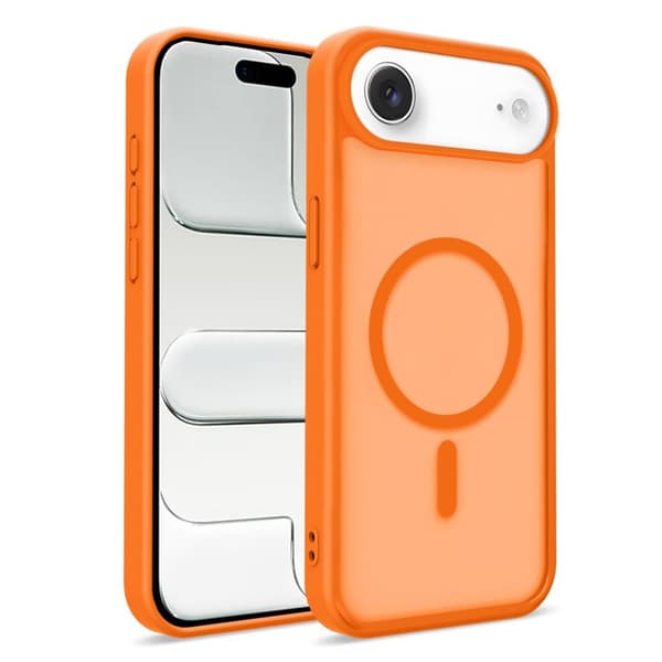 iPhone Air MagSafe Cover Stødsikkert - Orange