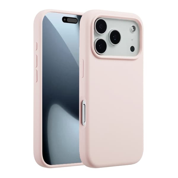 Rvelon Mobile Case Silicone MagSafe iPhone 17 Pro Max - Vaaleanpunainen