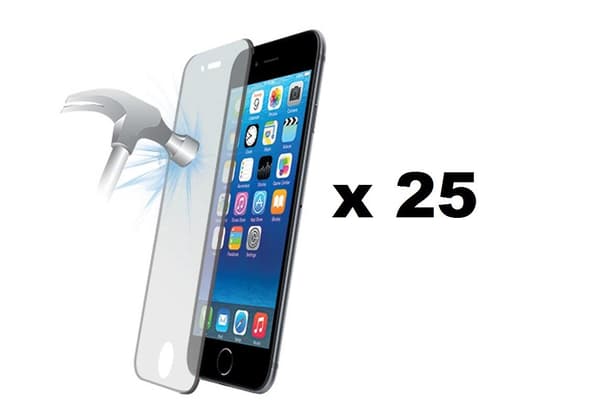 25-pak hærdet glas iPhone XS Max