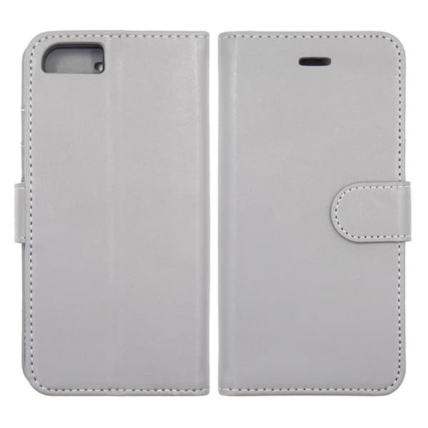 iPhone 6/6S Plånboksfodral Magnet Läder med Stativ - Grå