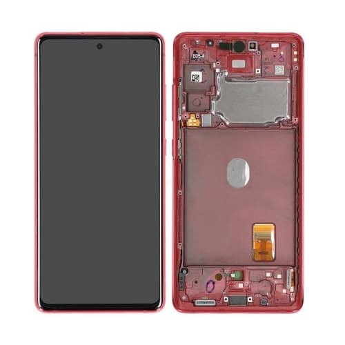 Samsung Galaxy S20 FE LCD-näyttö - Punainen