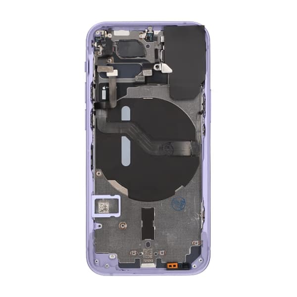 iPhone 12 Mini Bagcover Komplet Med Smådele - Lilla