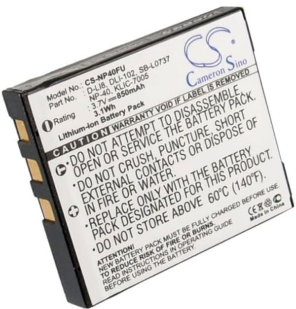 Batteri til Benq DC X600 etc.