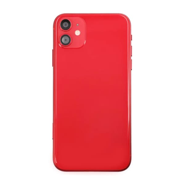 iPhone 11 Back Cover Complete OEM Red With Small Parts